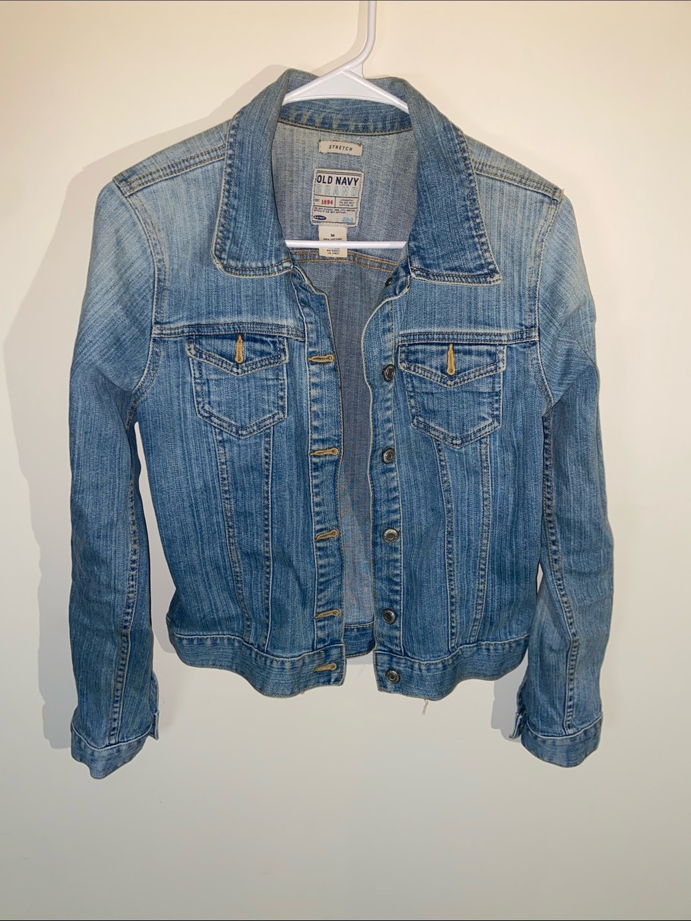 Old Navy Medium Blue Denim Jacket Size M